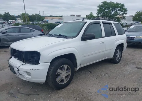 2008 Chevrolet Trailblazer Ls/Lt from USA, damaged, VIN 1GNDT13S482152009